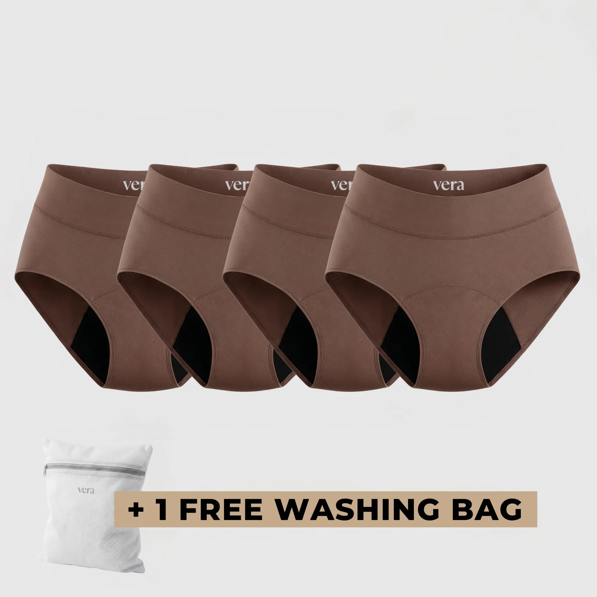 Vera's Signature Leakproof Underwear (4-Pack)