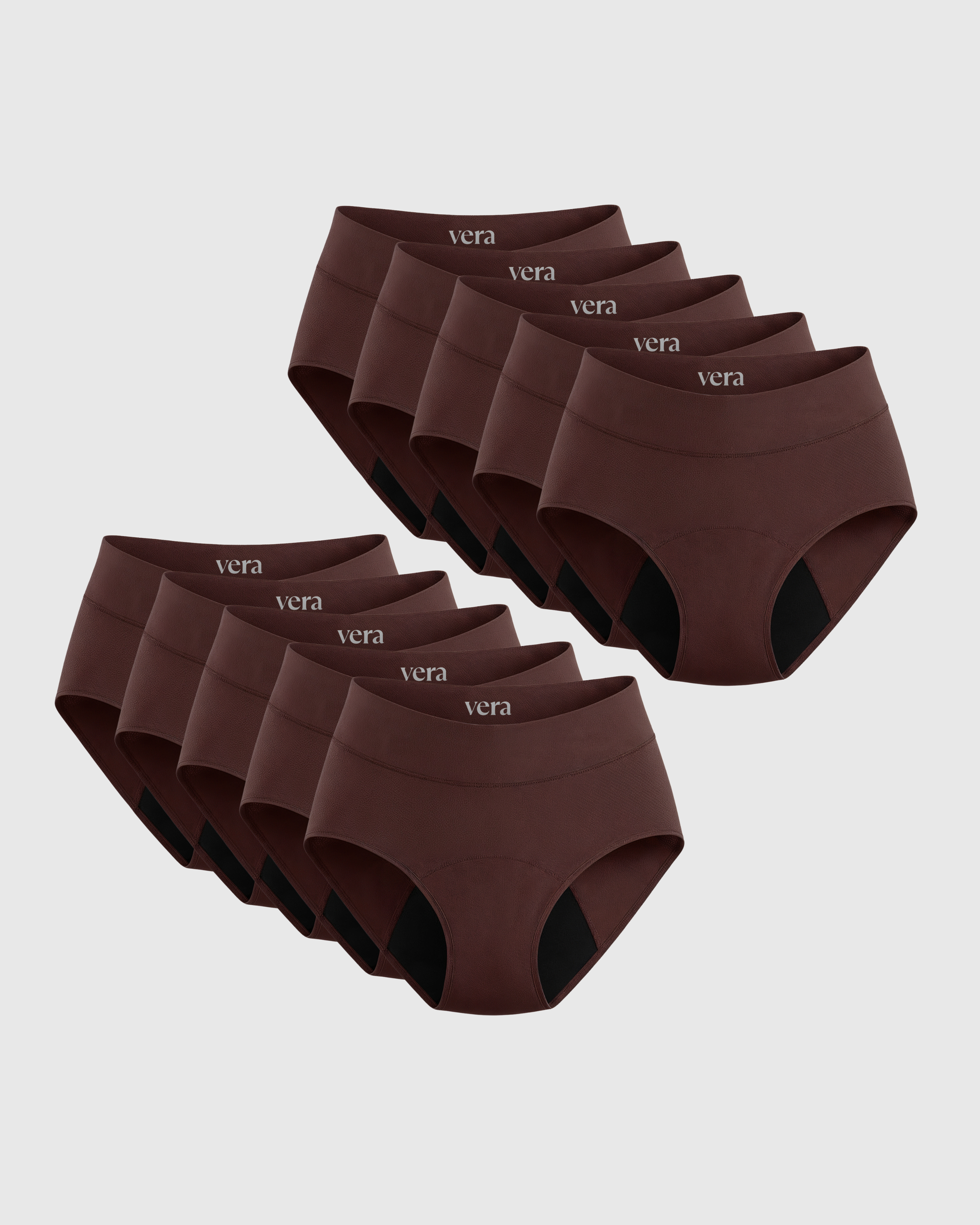 Vera's Signature Leakproof Underwear (10-Pack)