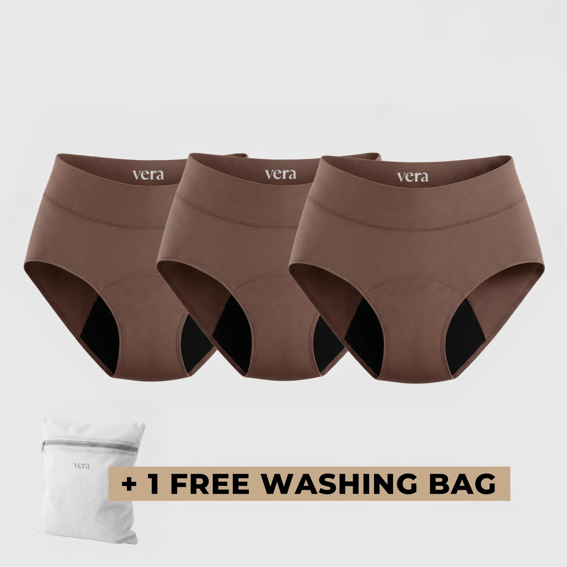 Vera's Signature Leakproof Underwear (3-Pack)